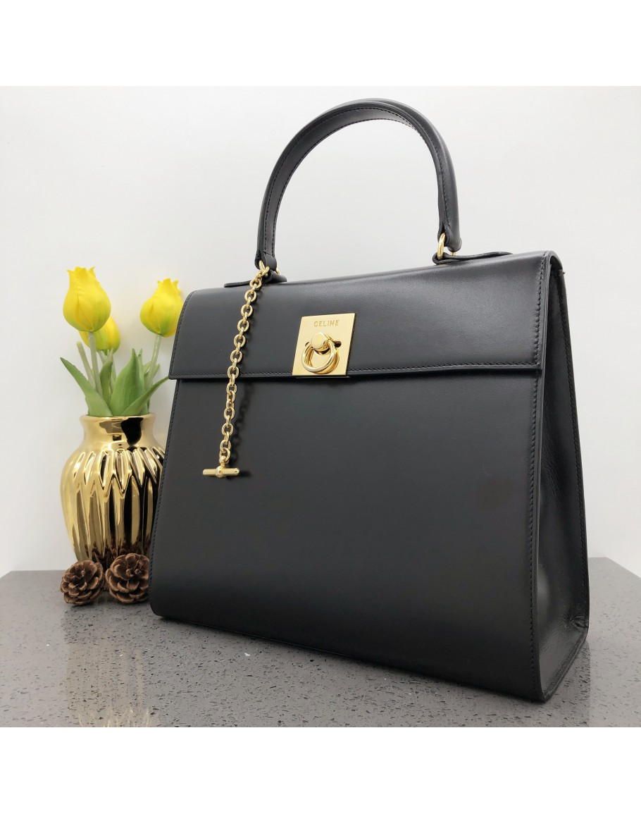 Celine vintage box outlet bag